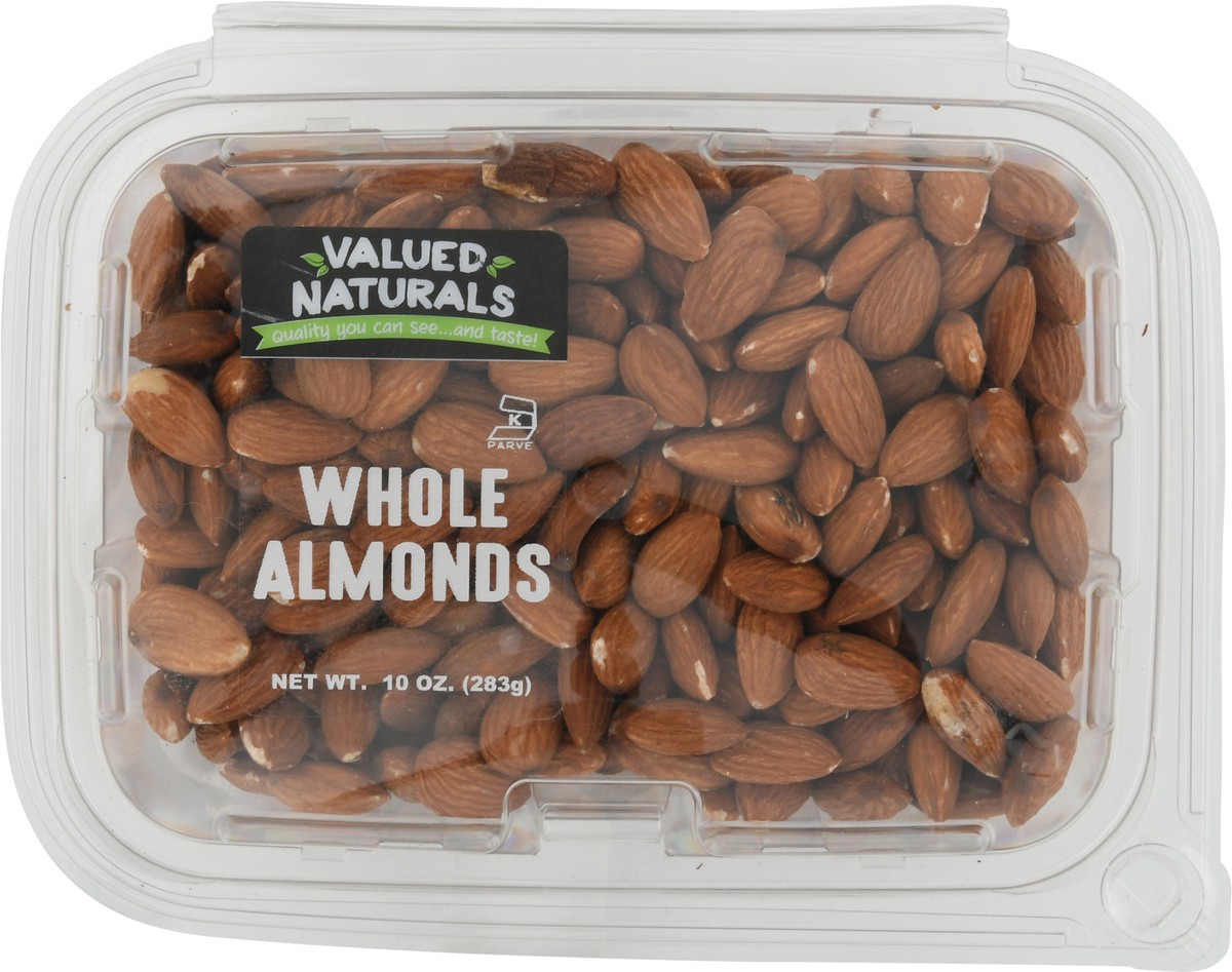 slide 8 of 13, Valued Naturals Whole Almonds - 10 oz, 10 oz