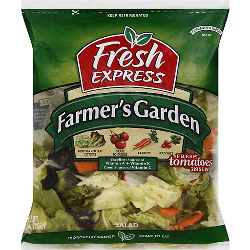 slide 2 of 2, Fresh Express Farmer's Garden Salad, 9 oz