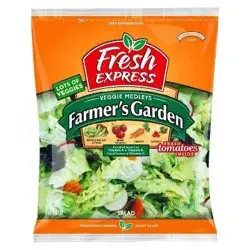 Fresh Express Crunchy Blends Farmer's Garden Salad 9 oz