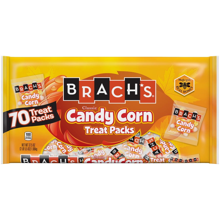 slide 1 of 2, Brach's Halloween Candy Corn, 70 ct