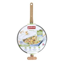 Good Cook Healthy Ceramic 11" Fry Pan with Lid