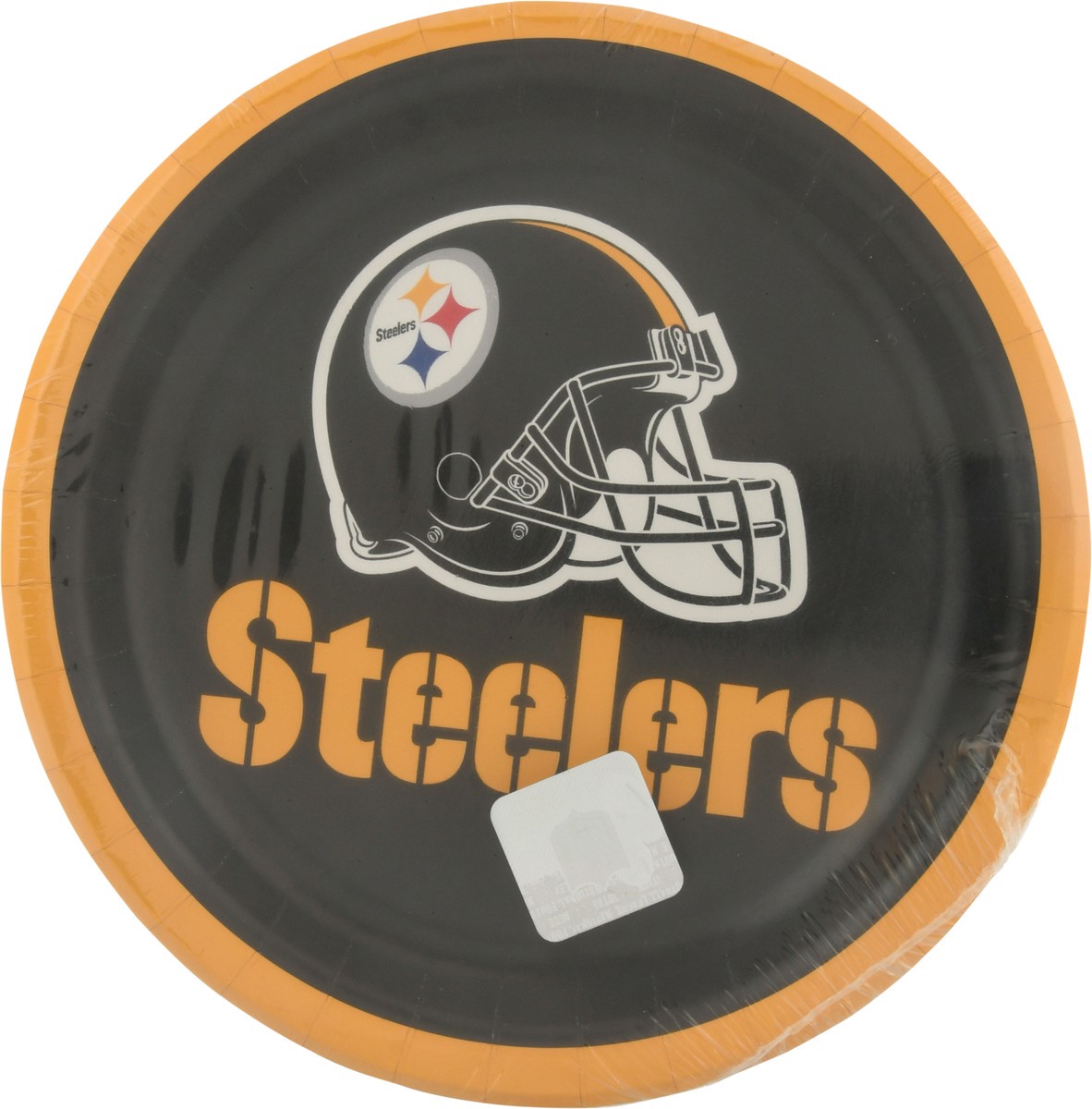 slide 9 of 11, NFL Sturdy Style Pittsburgh Steelers Plates 6-7/8 Inch 8 ea, 1 ct