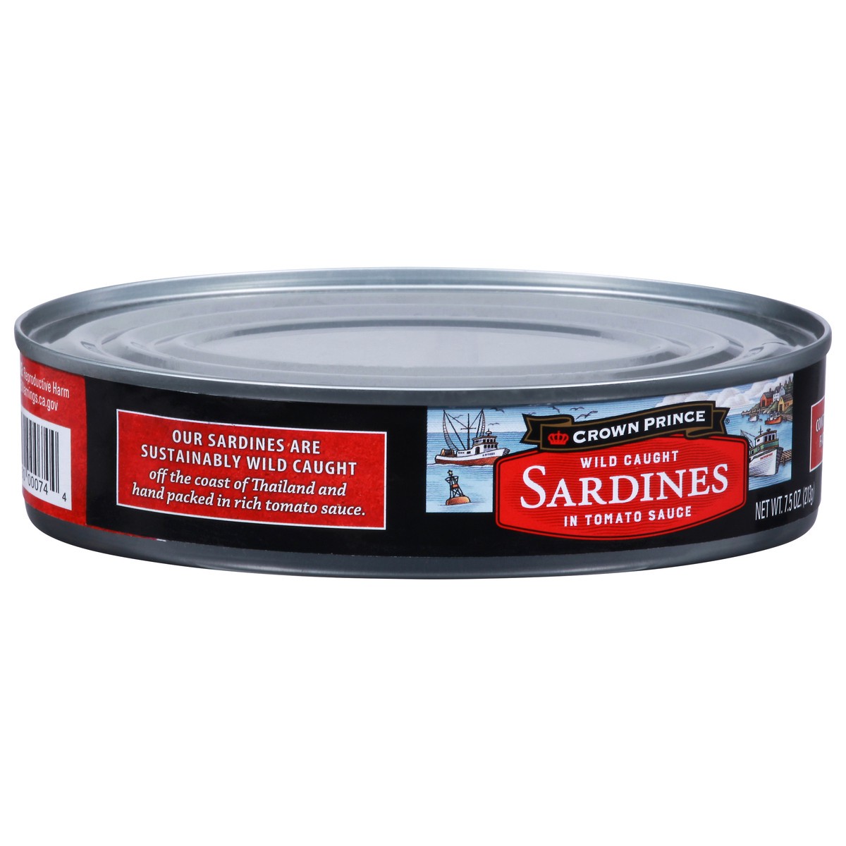 slide 1 of 9, Crown Prince Wild Caught Sardines in Tomato Sauce 7.5 oz, 7.5 oz