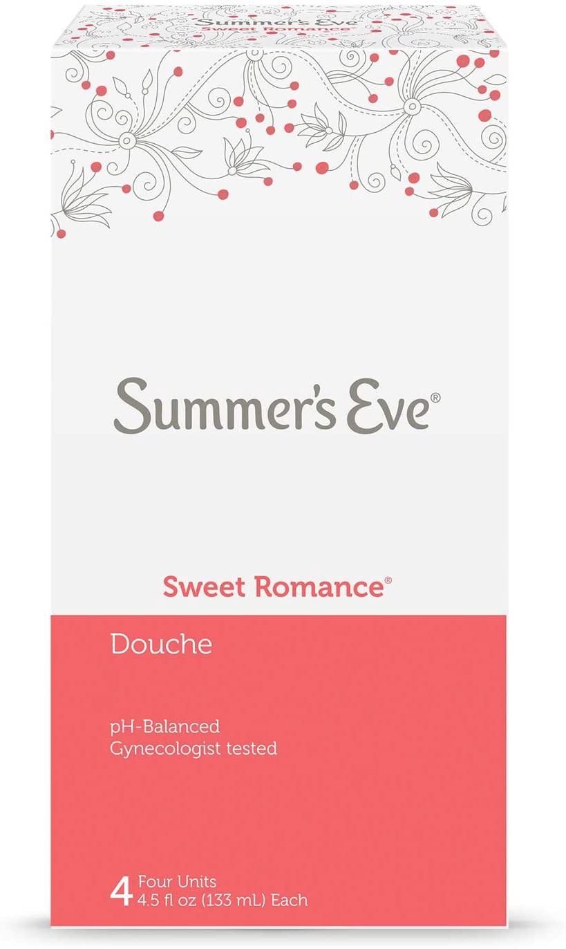 slide 1 of 2, Summer's Eve Douche, Sweet Romance, 4 Units, 4.5 oz Each, 4.50 ct