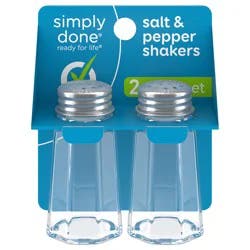 Simply Done Salt & Pepper Shakers