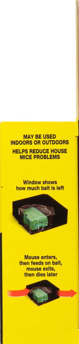 slide 2 of 9, d-Con Bait Station Corner Fit - 8/(1+2) ct., 1 ct