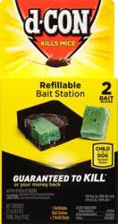 d-Con Refillable Bait Station 2 ea