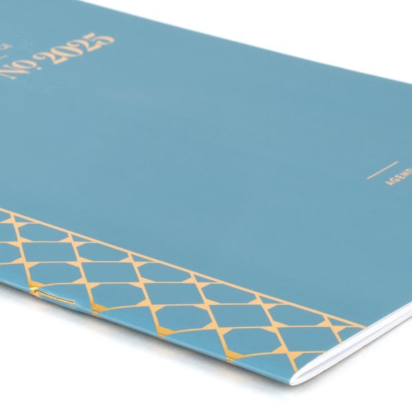 slide 5 of 7, 2025 Cambridge Workstyle Monthly Planner, 8-1/2"" X 11"", Seaside Blue, January To December, 1 ct