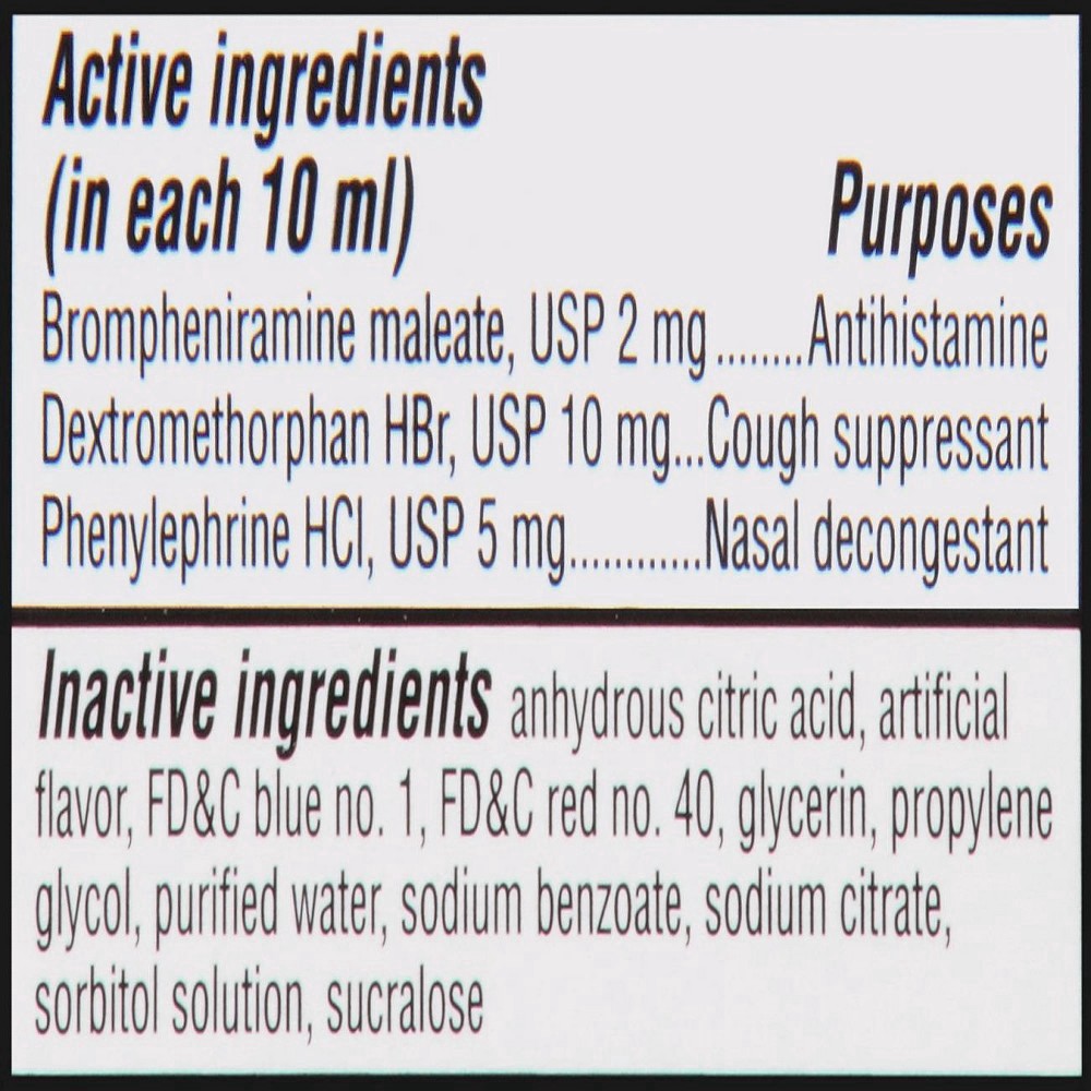 slide 8 of 9, Dimetapp Children's Dimetapp Cough & Cold Relief Liquid - Dextromethorphan - Grape - 4 fl oz, 4 oz