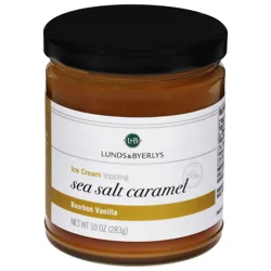 L&B Lunds & Byerlys L&B Sea Salt Caramel Ice Cream Topping