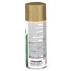 slide 9 of 9, Rust-Oleum Glitter Spray Paint - 267689, Gold, 10.25 oz