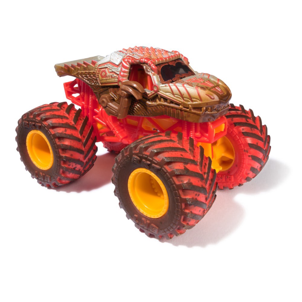 slide 5 of 5, Monster Jam Mud Blasters™ ThunderROARus Color Change Monster Jam Truck, 1 ct