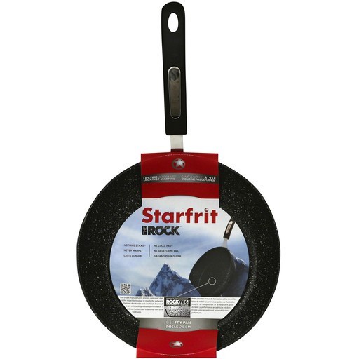 slide 1 of 1, Starfrit The Rock Sauté Pan with Bakelite Handle Black, 9.5 in