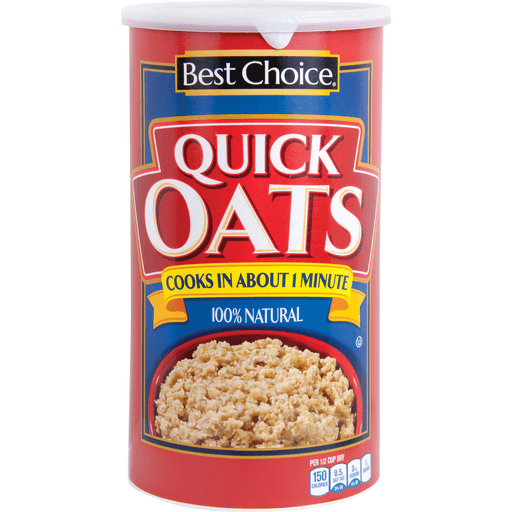 slide 1 of 1, Best Choice Quick Oats, 42 oz