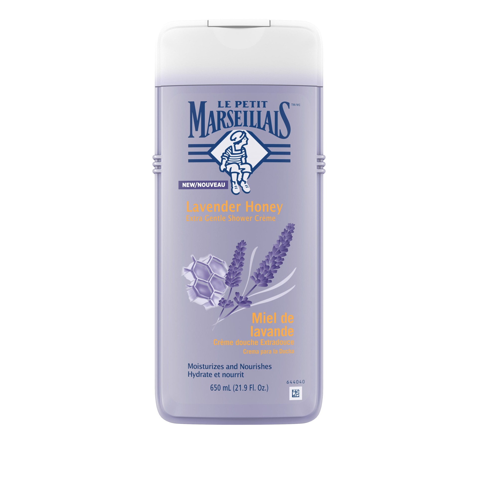 slide 1 of 5, LE PETIT MARSEILLAIS™ Extra Gentle Shower Crème, Lavender Honey, 650 mL, 650 ml