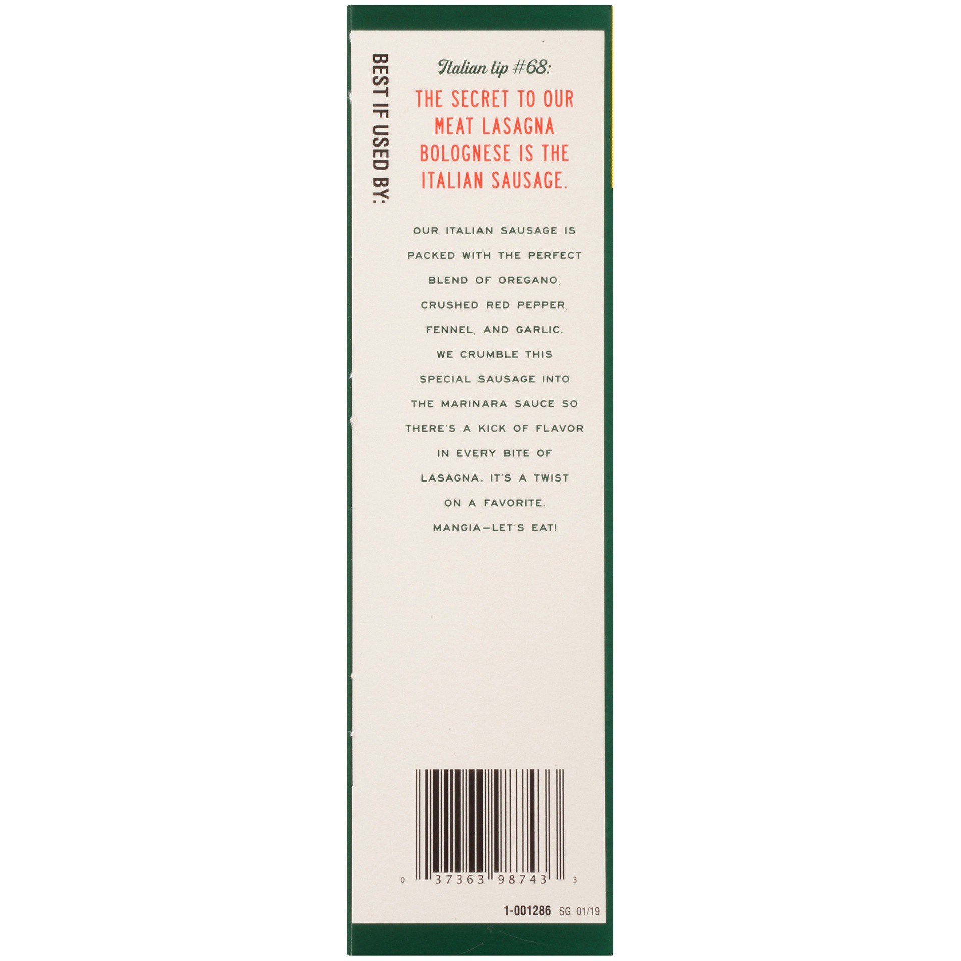 slide 5 of 8, Michael Angelo's Gourmet Bowls Meat Lasagna Bolognese&nbsp;, 9 oz