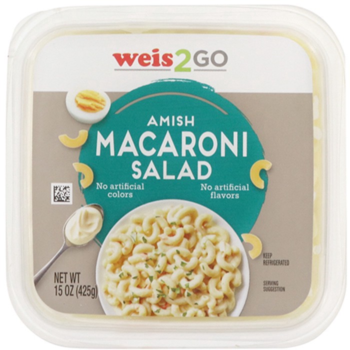 slide 1 of 1, Amish Macaroni Deli Salad, 15 oz