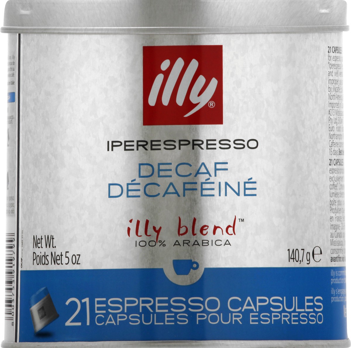 slide 2 of 11, illy Decaf Espresso Capsules illy Blend Coffee 21 ea, 1 ct