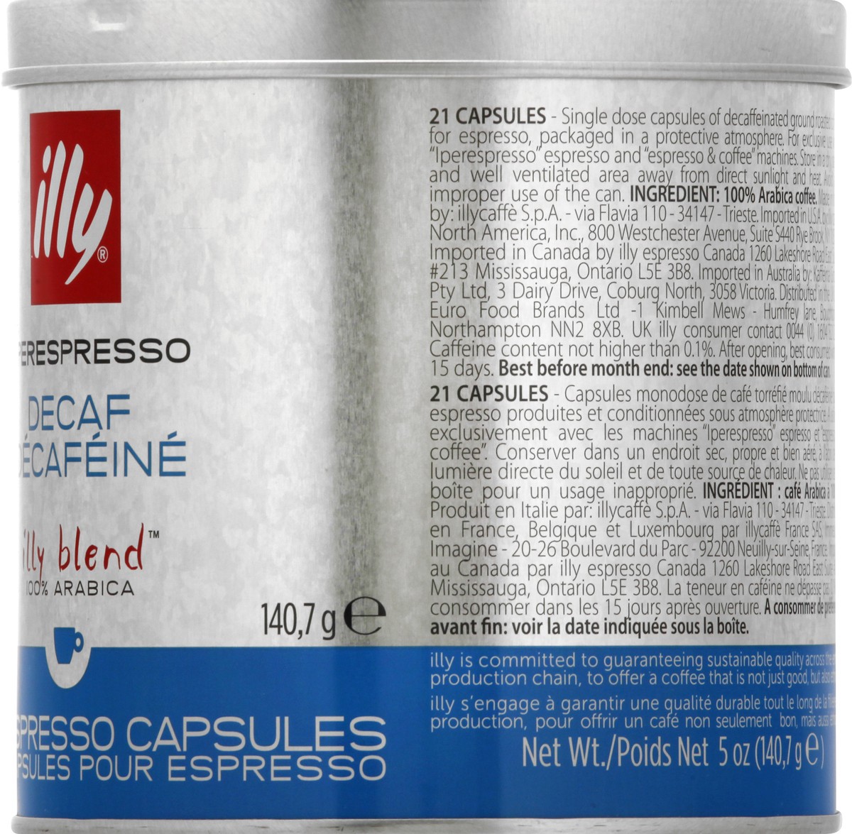 slide 4 of 11, illy Decaf Espresso Capsules illy Blend Coffee - 21 ct, 1 ct