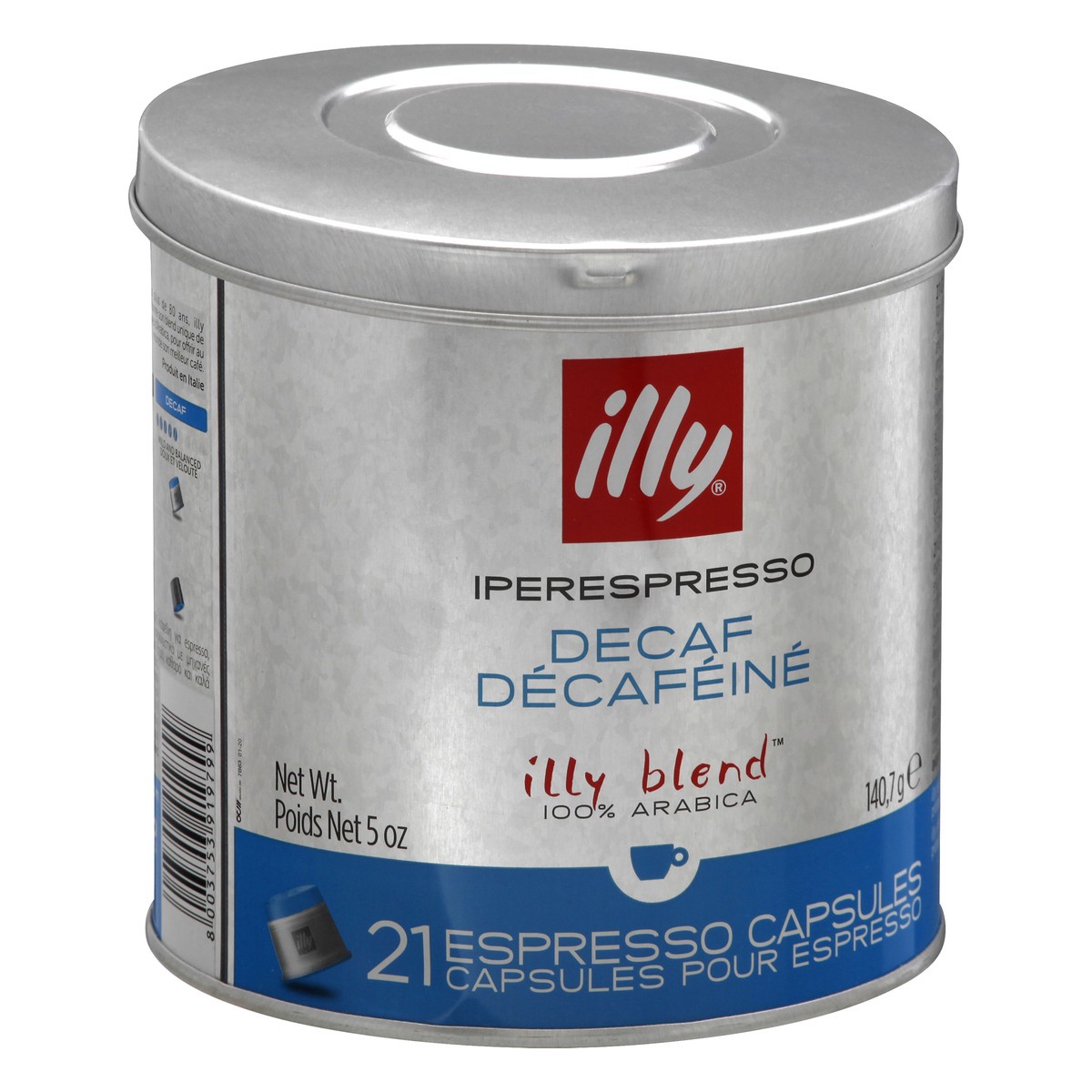 slide 6 of 11, illy Decaf Espresso Capsules illy Blend Coffee 21 ea, 1 ct