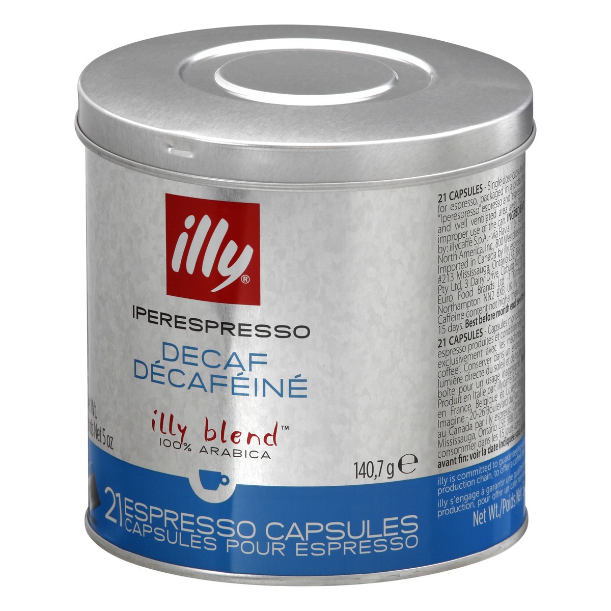 slide 7 of 11, illy Decaf Espresso Capsules illy Blend Coffee 21 ea, 1 ct