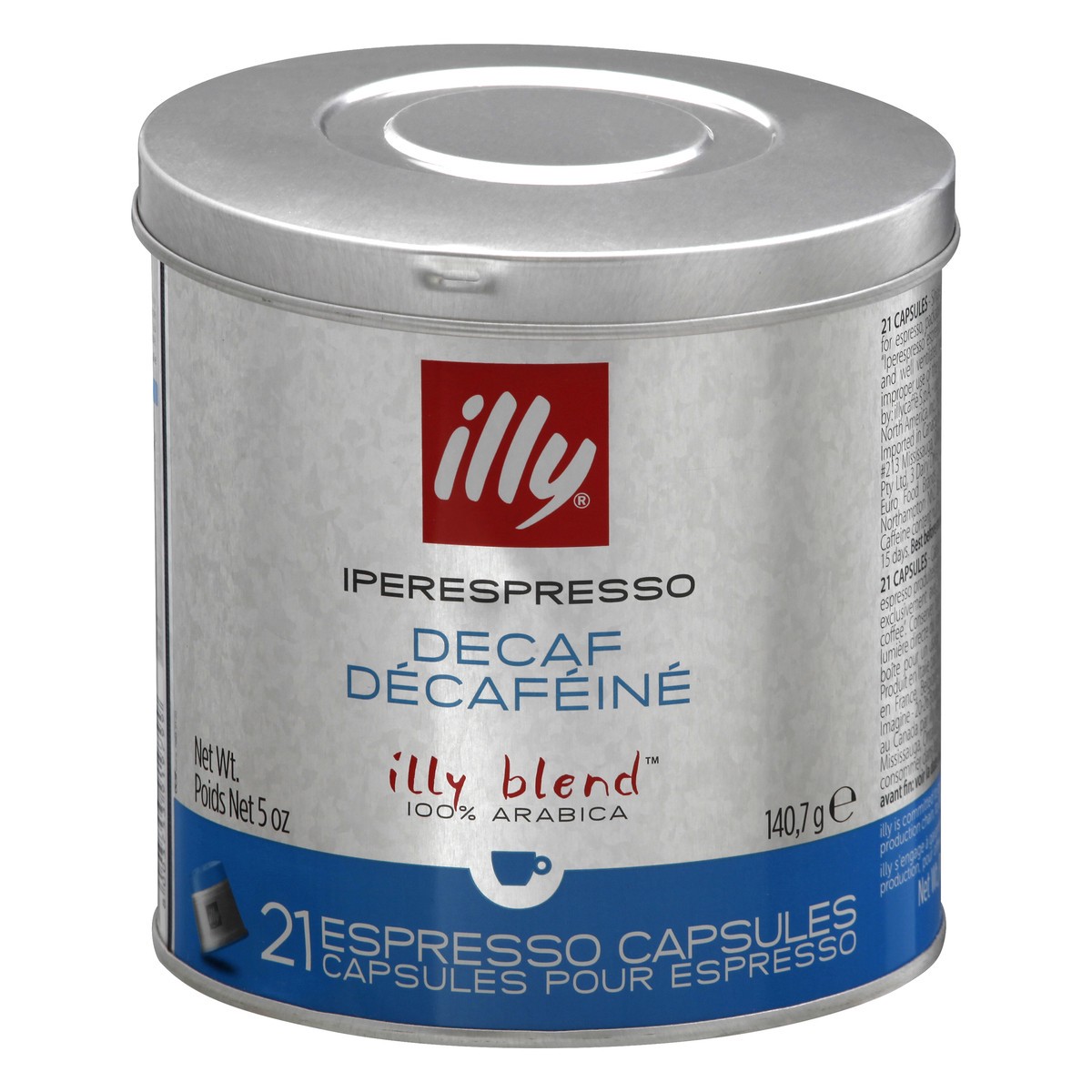 slide 1 of 11, illy Decaf Espresso Capsules illy Blend Coffee 21 ea, 1 ct