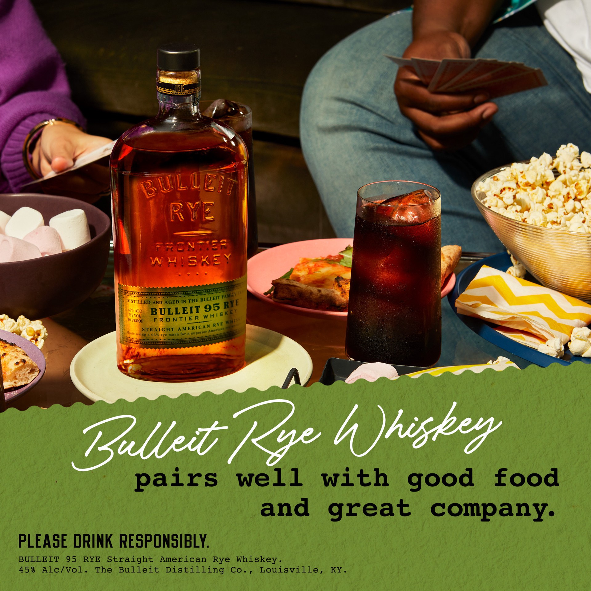 slide 2 of 8, Bulleit Rye 50Ml, 50 ml