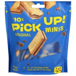 Pick Up! Minis Crispy Original Cookies 10 - 0.37 oz Packs