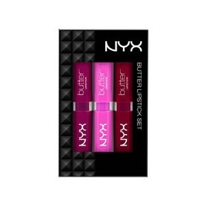 slide 1 of 1, NYX Professional Makeup #3 Butter Lipstick Set, 3 pc