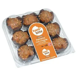 Two Bite Banana Nut Maple Muffins - 8 Oz.
