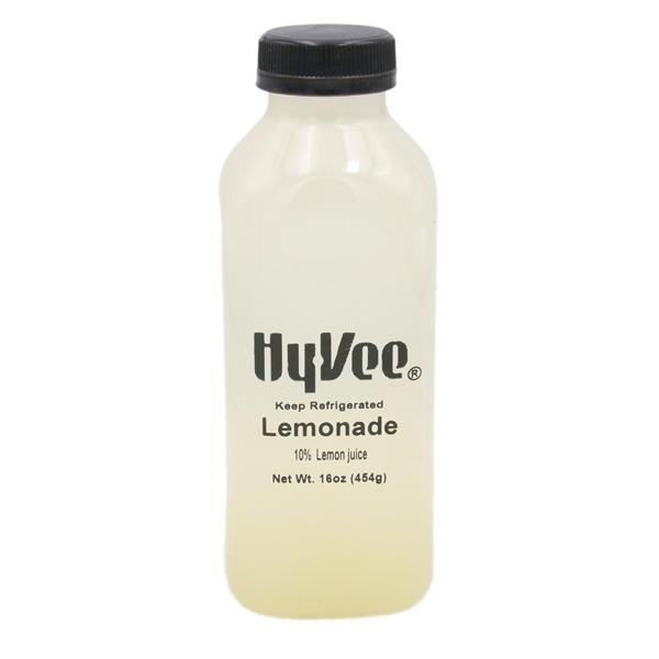 slide 1 of 1, Hy-Vee Lemonade, 16 oz