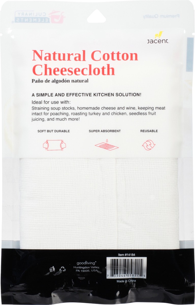 slide 8 of 12, Culinary Elements Good Living Cheese Cloth, 1 ct