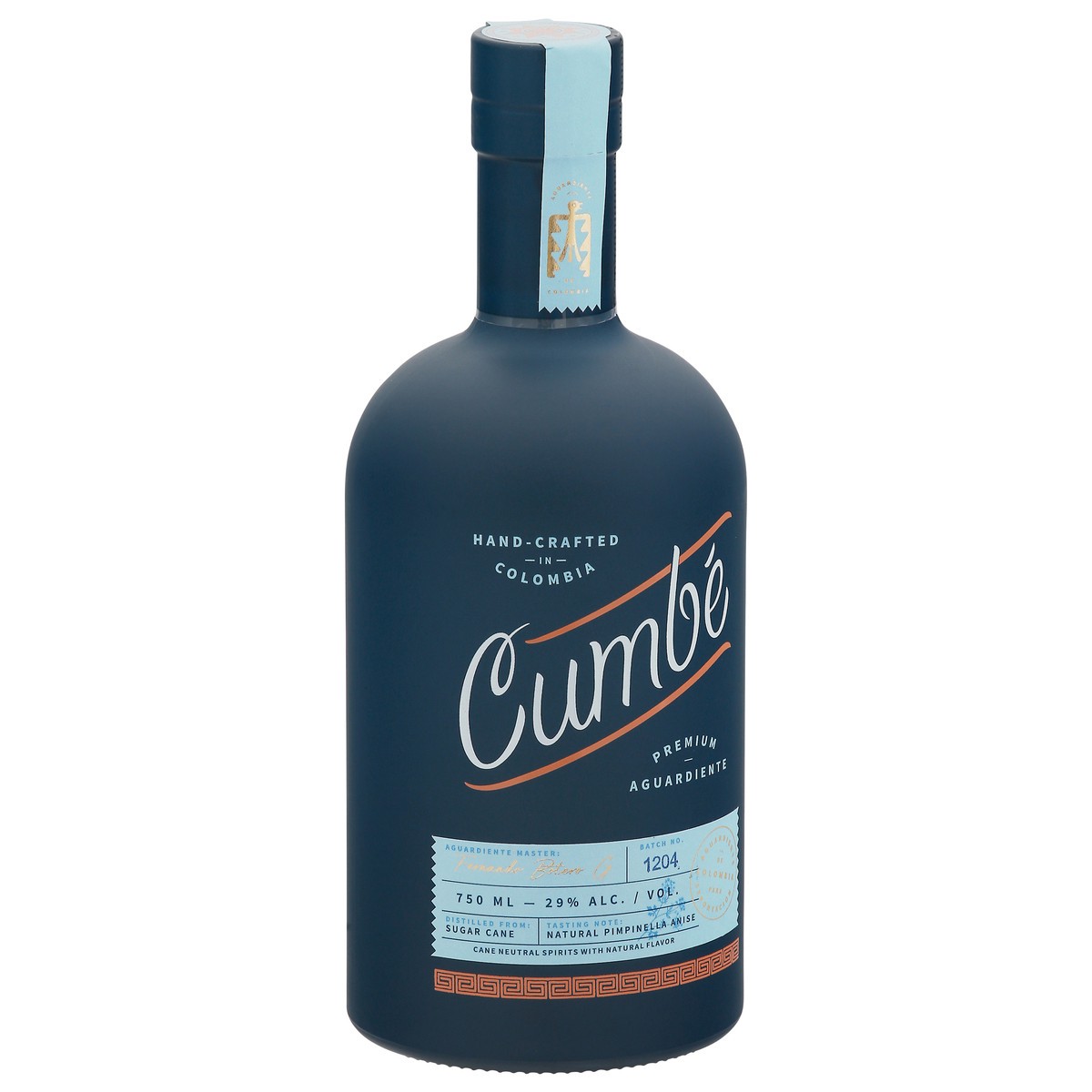 slide 6 of 10, Cumbe Premium Aguardiente 750 ml, 750 ml