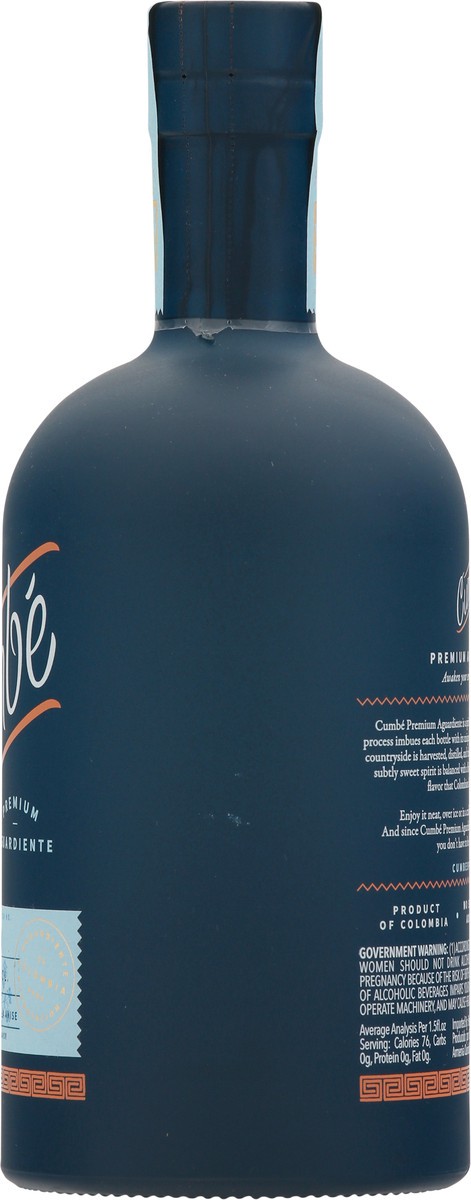 slide 10 of 10, Cumbe Premium Aguardiente 750 ml, 750 ml