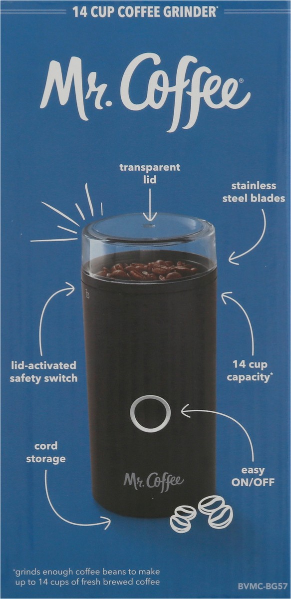 slide 7 of 9, Mr. Coffee Blade Grinder, 14 cup, 1 ct
