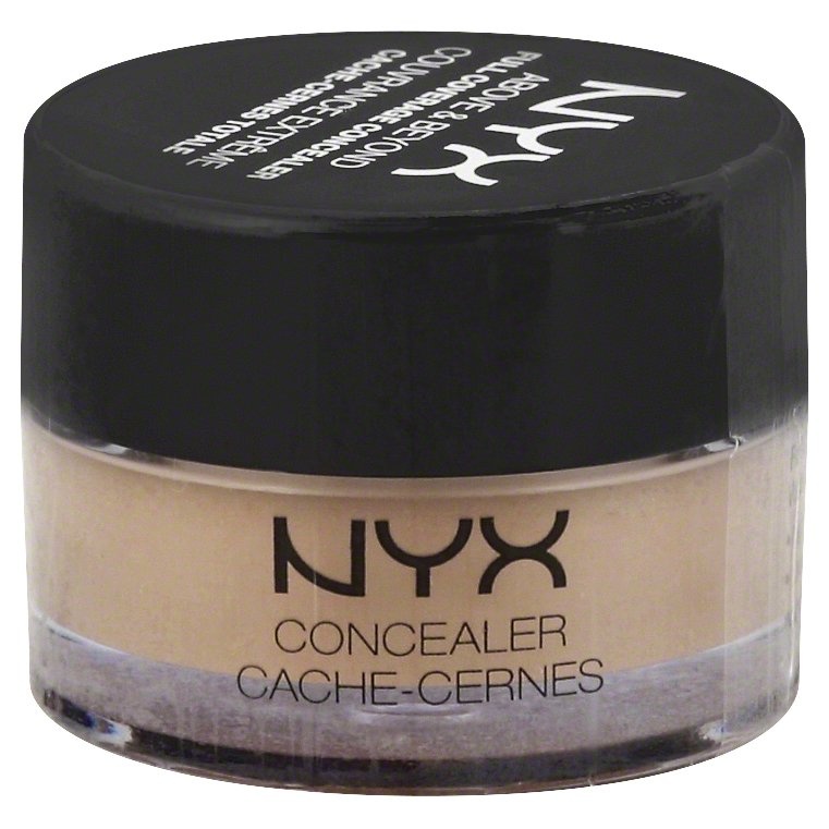 slide 1 of 4, NYX Professional Makeup Full Coverage Concealer Jar Porcelain, 1 ct