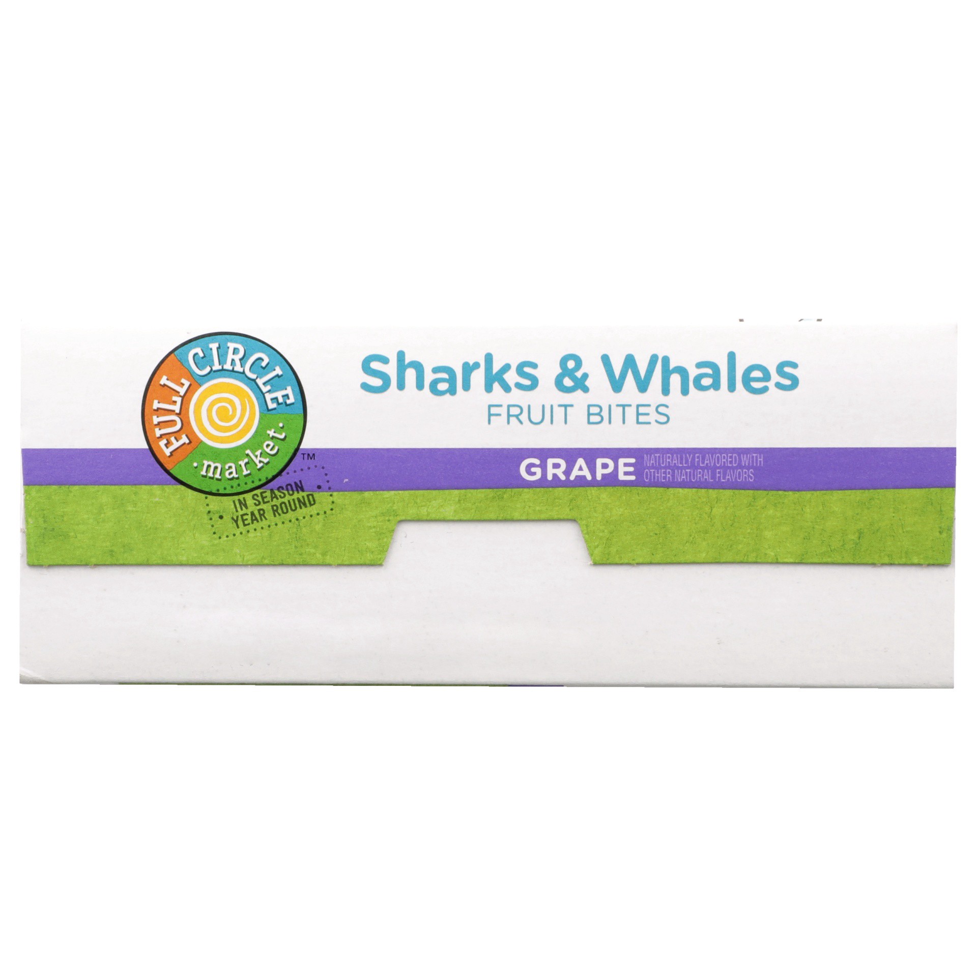 slide 3 of 6, Full Circle Market Grape Shark/Whale Fruit, 4.2 oz