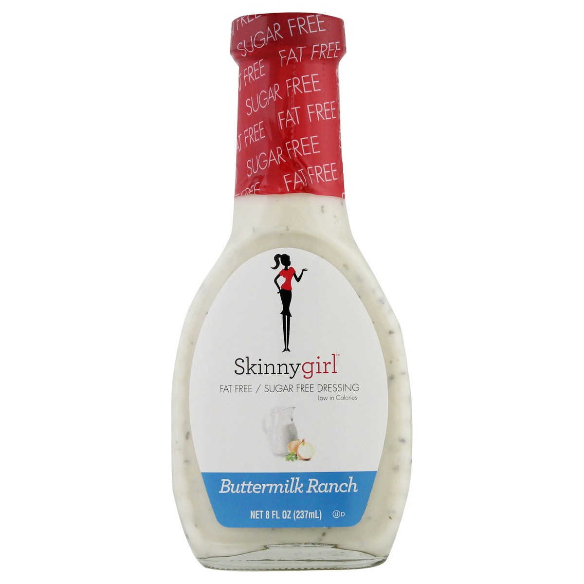 slide 1 of 7, Skinnygirl Fat Free/Sugar Free Buttermilk Ranch Dressing 8 fl oz, 8 fl oz