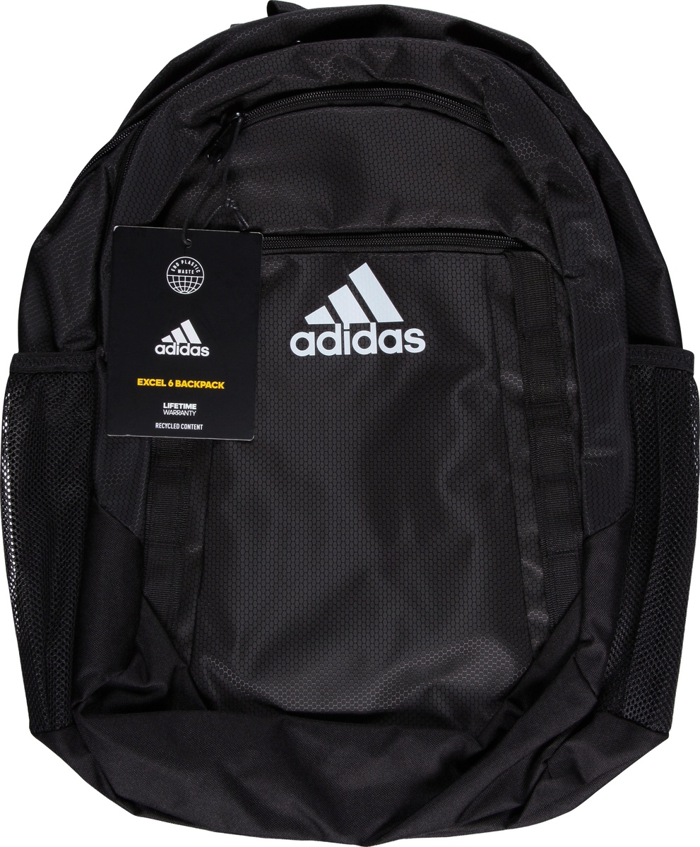 slide 7 of 9, Adidas Excel Backpack - Black, 1 ct