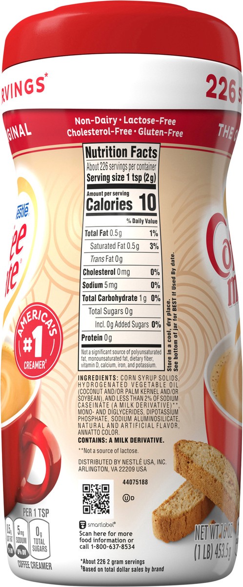 slide 8 of 10, Coffee mate Nestle Coffee mate Original Powdered Coffee Creamer, 16 oz