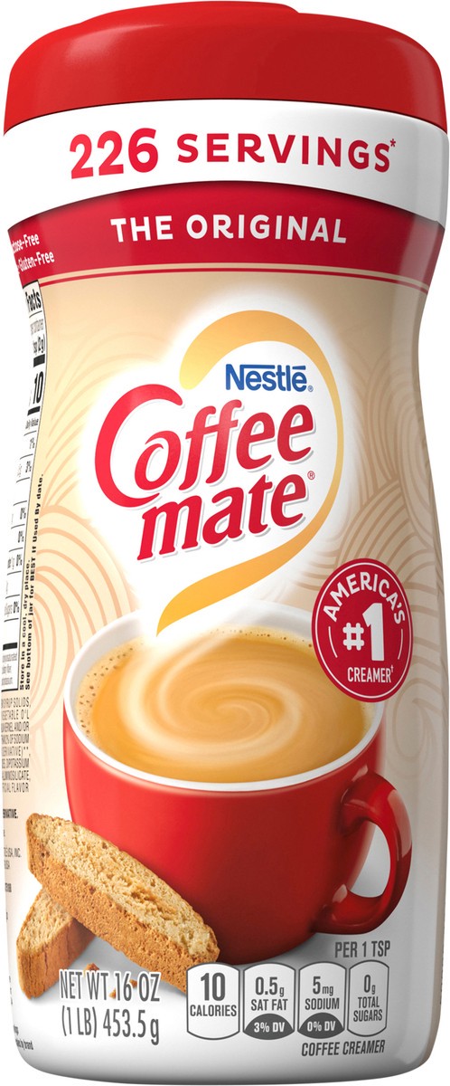 slide 3 of 10, Coffee mate Nestle Coffee mate Original Powdered Coffee Creamer, 16 oz