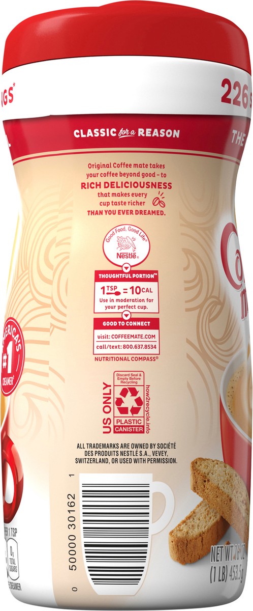 slide 2 of 10, Coffee mate Nestle Coffee mate Original Powdered Coffee Creamer, 16 oz