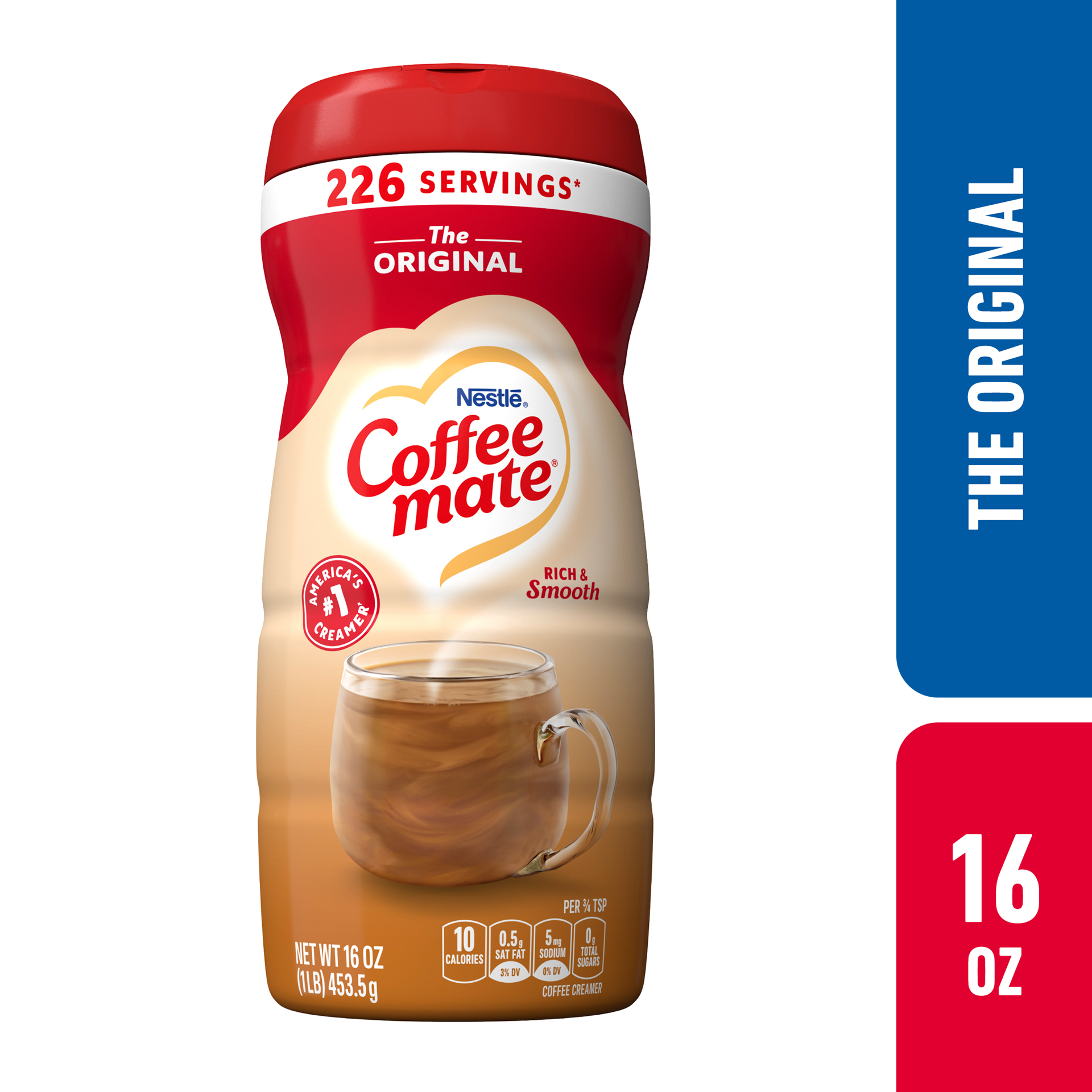 slide 1 of 10, Coffee mate Nestle Coffee mate Original Powdered Coffee Creamer, 16 oz