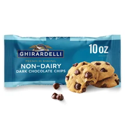 Ghirardelli Premium Baking Non-Dairy Dark Chocolate Chips 10 oz
