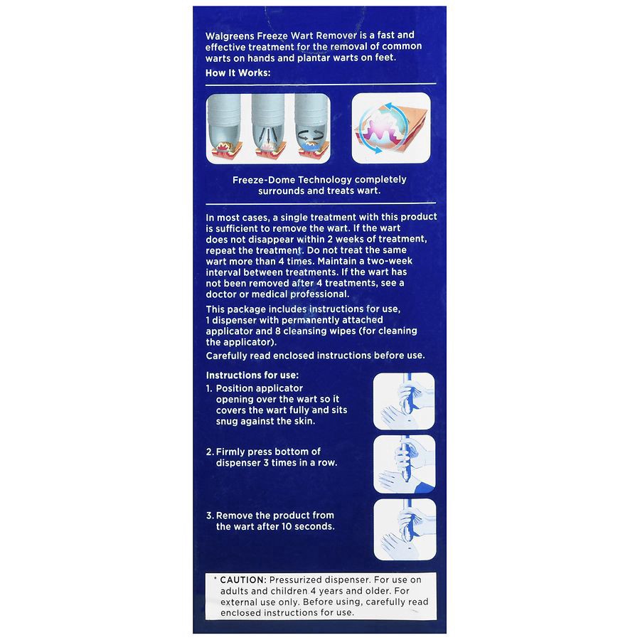 slide 4 of 5, Walgreens Wart Freeze, 8 ct