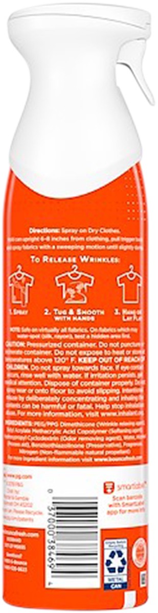 slide 3 of 8, Bounce Rapid Touch-Up Anti Static Spray 9.7 oz, 9.7 oz