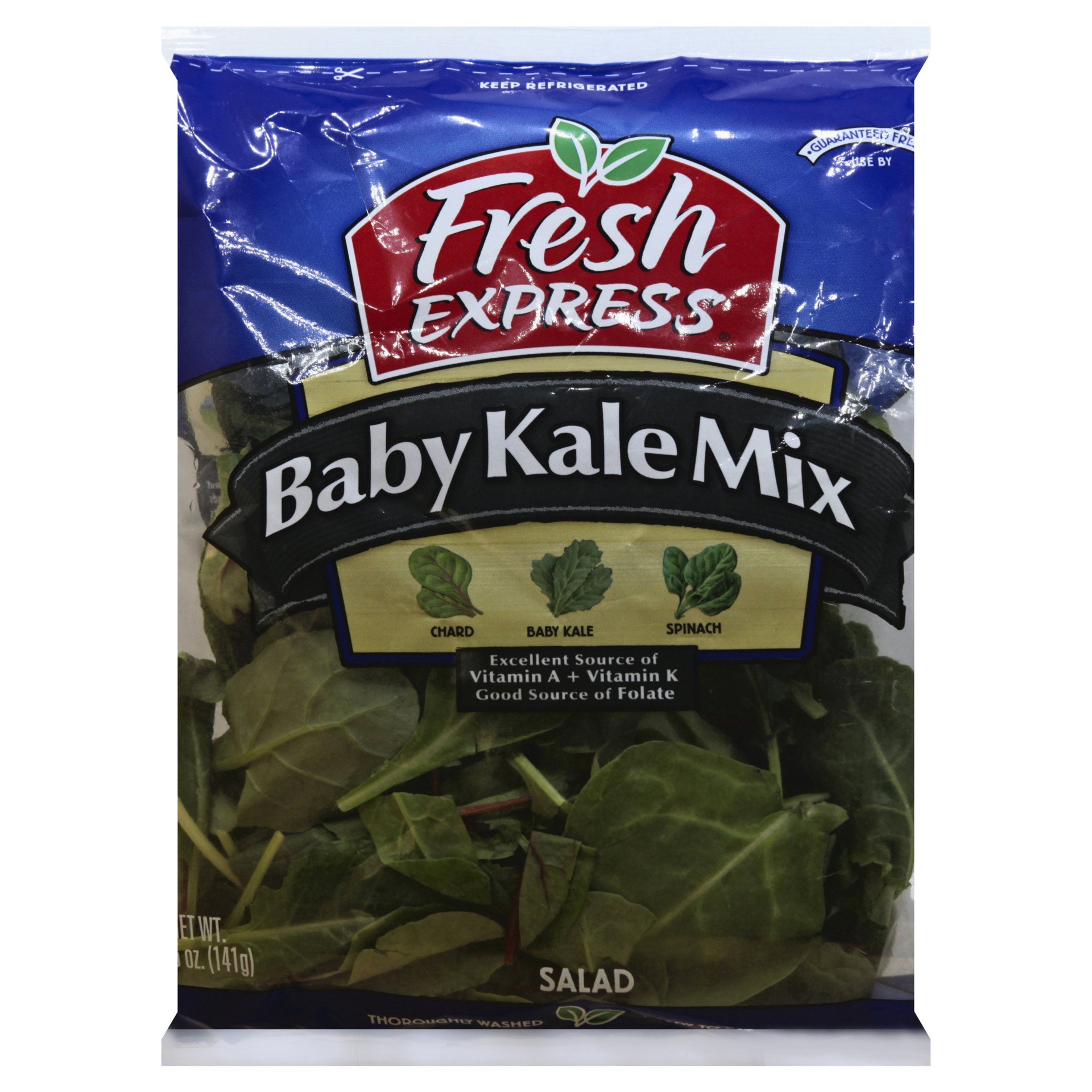 slide 1 of 6, Fresh Express Baby Kale Mix, 5 oz