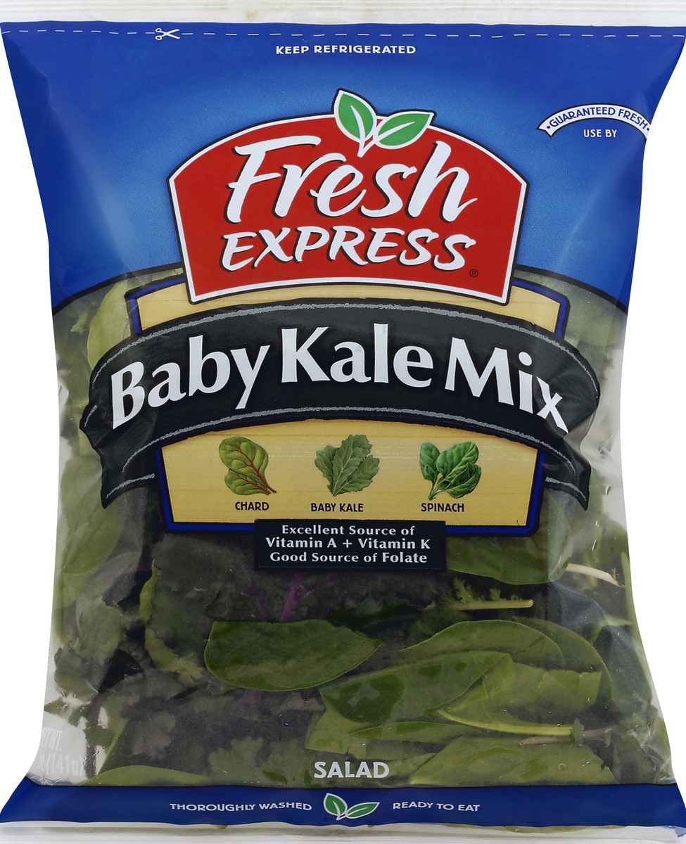 slide 5 of 6, Fresh Express Baby Kale Mix, 5 oz