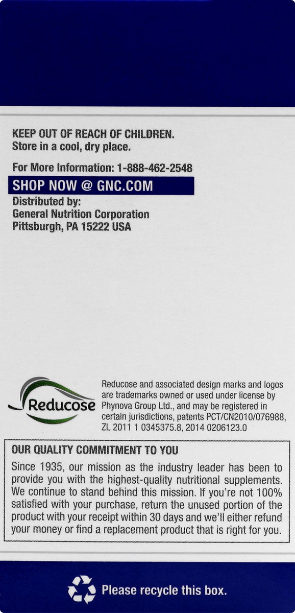 slide 7 of 8, GNC Blood Sugar Formula 60 ea, 60 ct