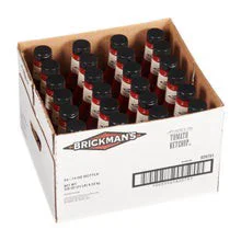 Brickman's Ketchup Bottle Sqz 24-14Z Brick